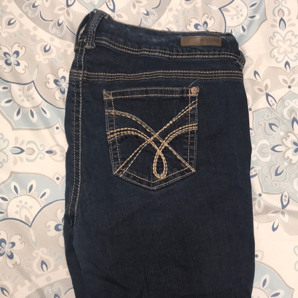 WallFlower Dark Wash Skinny Jeans